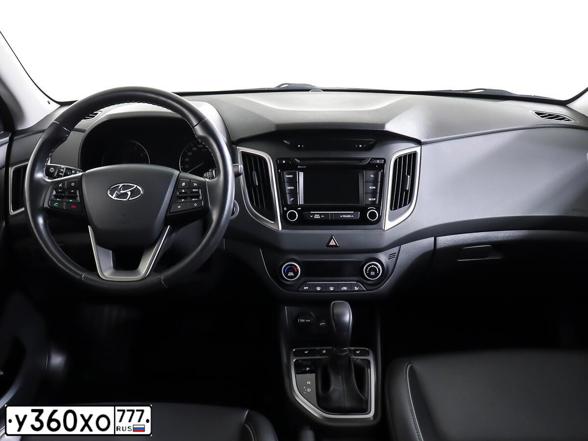 Фото автомобиля HYUNDAI CRETA, 2017 — госномер У360ХО777. Цвет: СЕРЕБРИСТЫЙ
