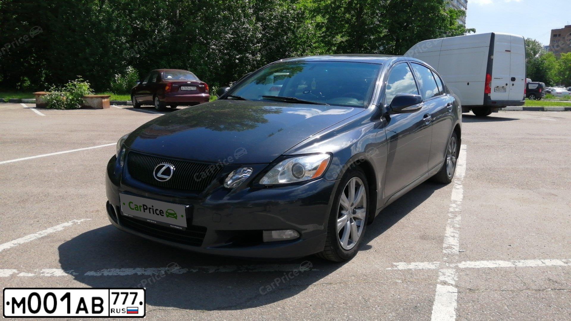 Фото автомобиля LEXUS GS, 2008 — госномер М001АВ777