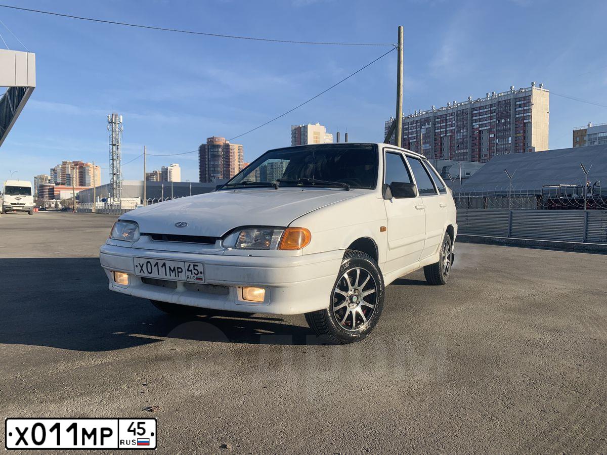 Фото автомобиля LADA 2114 SAMARA, 2013 — госномер Х011МР45. Цвет: Белый