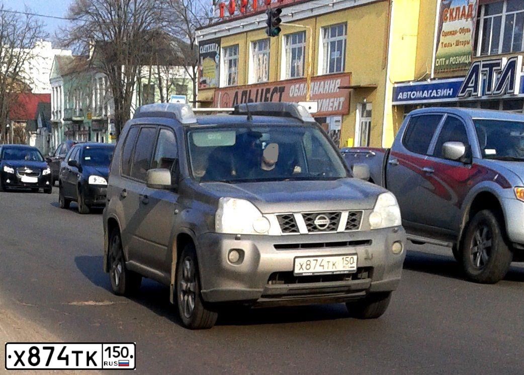 Фото автомобиля NISSAN X-TRAIL, 2008 — госномер С027АК716