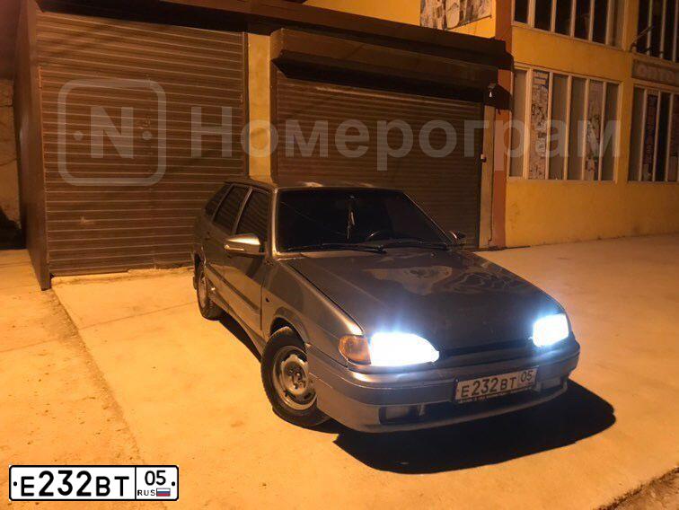 Фото автомобиля LADA 2114 SAMARA, 2005 — госномер Е232ВТ05. Цвет: СРЕДНИЙ СЕРО-ЗЕЛЕНЫЙ МЕТ.