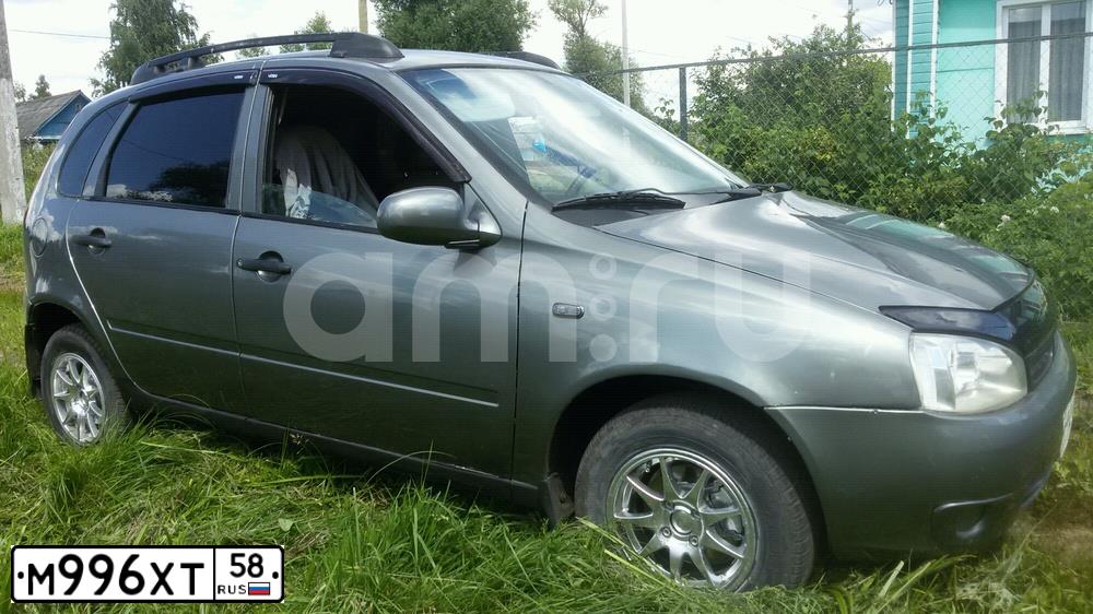 Фото автомобиля LADA 1119 KALINA, 2008 — госномер М996ХТ58. Цвет: ТЕМНО-СЕРЫЙ МЕТАЛЛИК