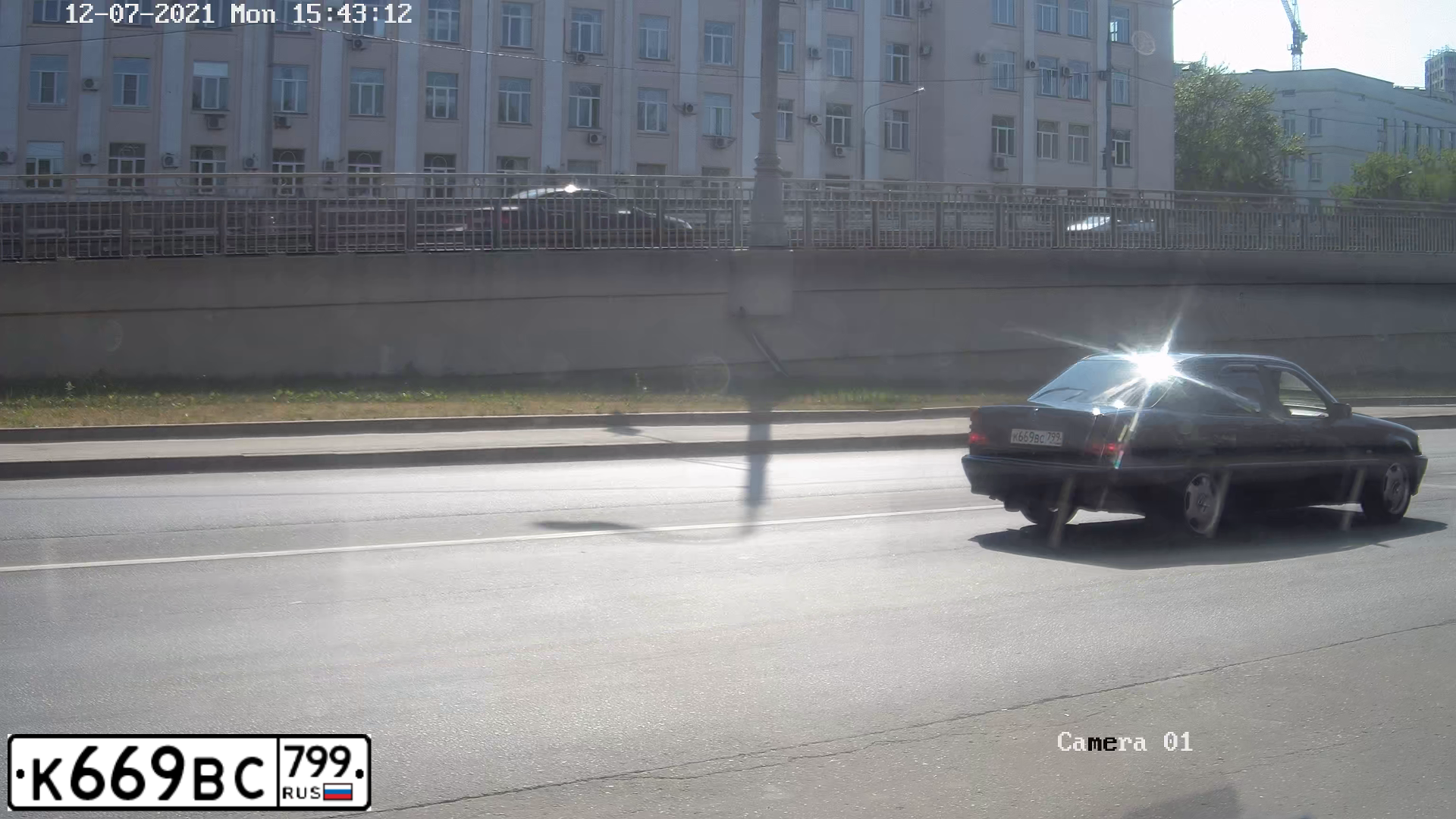 Фото автомобиля MERCEDES C-KLASSE, 1999 — госномер К669ВС799. Цвет: ЧЕРНЫЙ