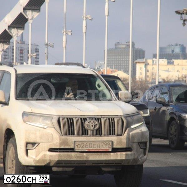 Фото автомобиля TOYOTA LANDCRUISER, 2019 — госномер О260СН799