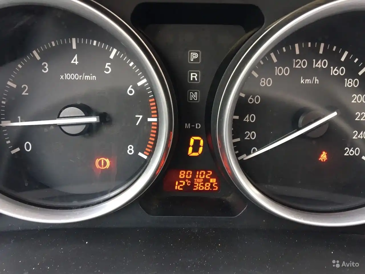 Фото автомобиля MAZDA 6, 2008 — госномер С561МР43. Цвет: Красный