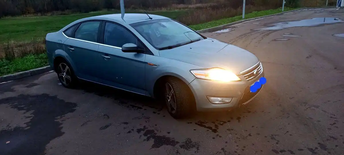 Фото автомобиля FORD MONDEO, 2009 — госномер М814МА13. Цвет: Серый