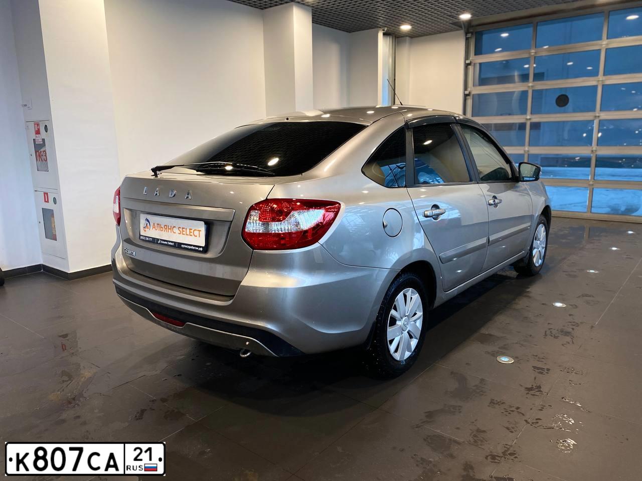 Фото автомобиля LADA GRANTA, 2021 — госномер Н741МА21