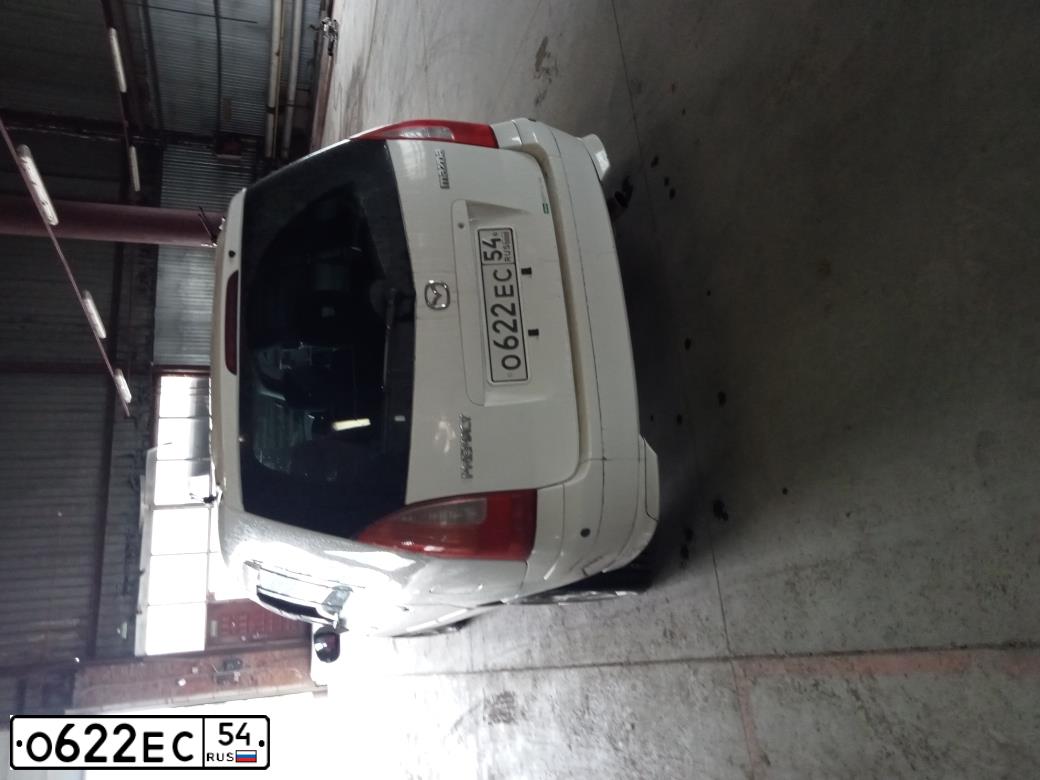 Фото автомобиля MAZDA PREMACY, 2000 — госномер В909ЕТ138