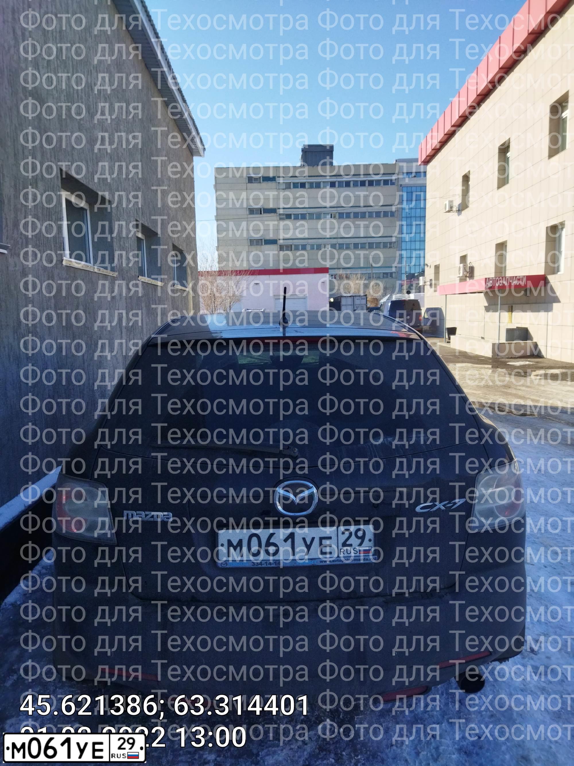 Фото автомобиля MAZDA CX-7, 2007 — госномер К163МО763. Цвет: ЧЕРНЫЙ