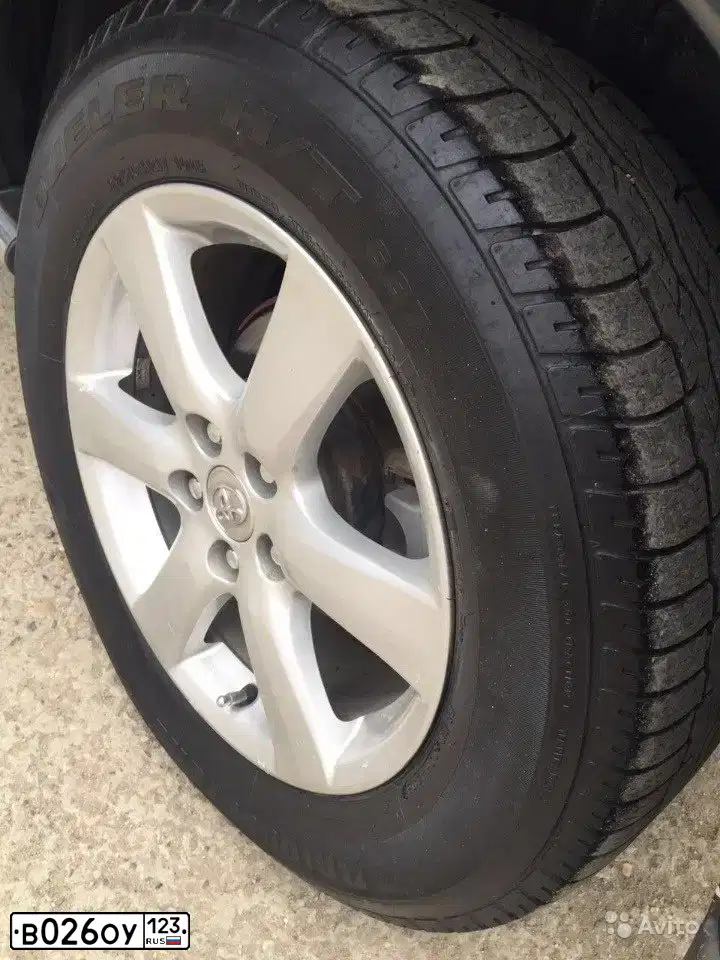 Фото автомобиля TOYOTA RAV4, 2007 — госномер Т966ЕМ39. Цвет: ТЕМНО-СЕРЫЙ