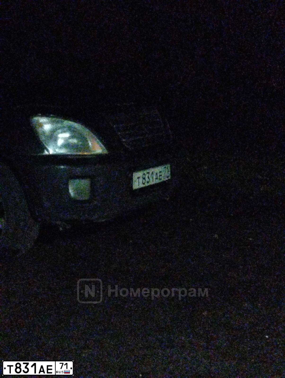 Фото автомобиля CHERY TIGGO, 2012 — госномер Т831АЕ71. Цвет: ЧЕРНЫЙ