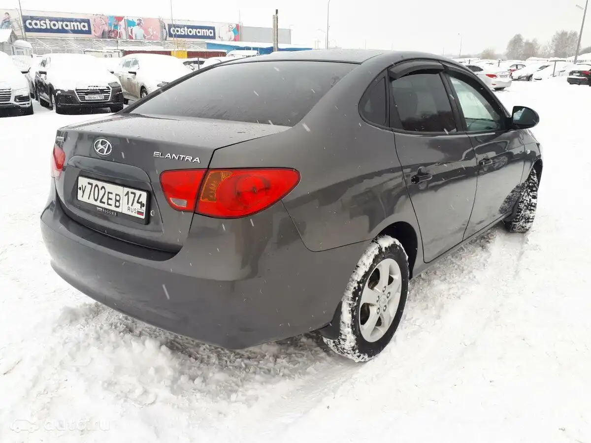 Фото автомобиля HYUNDAI ELANTRA, 2008 — госномер В248ВН702. Цвет: СЕРЫЙ