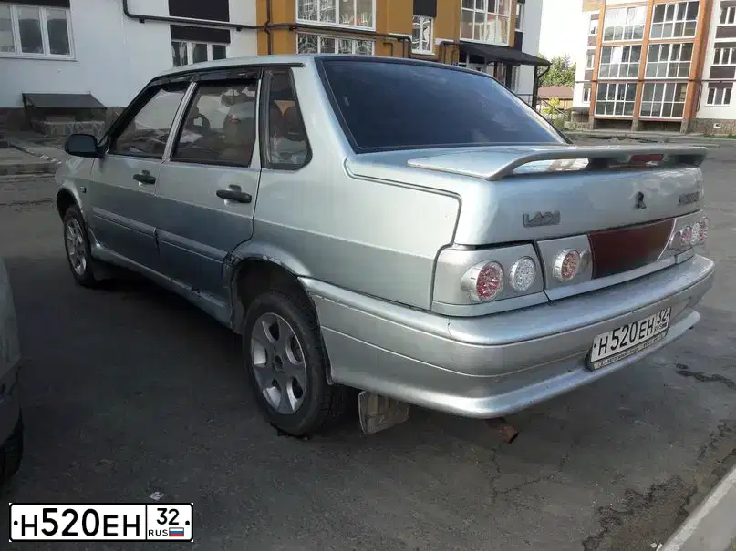 Фото автомобиля LADA 2115 SAMARA, 2003 — госномер Н520ЕН32. Цвет: СЕРЕБРИСТО-ГОЛУБОЙ
