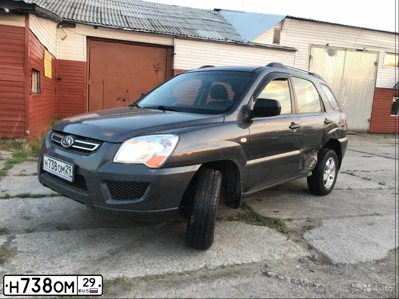 Фото автомобиля KIA SPORTAGE, 2009 — госномер М788УВ29. Цвет: СЕРЫЙ