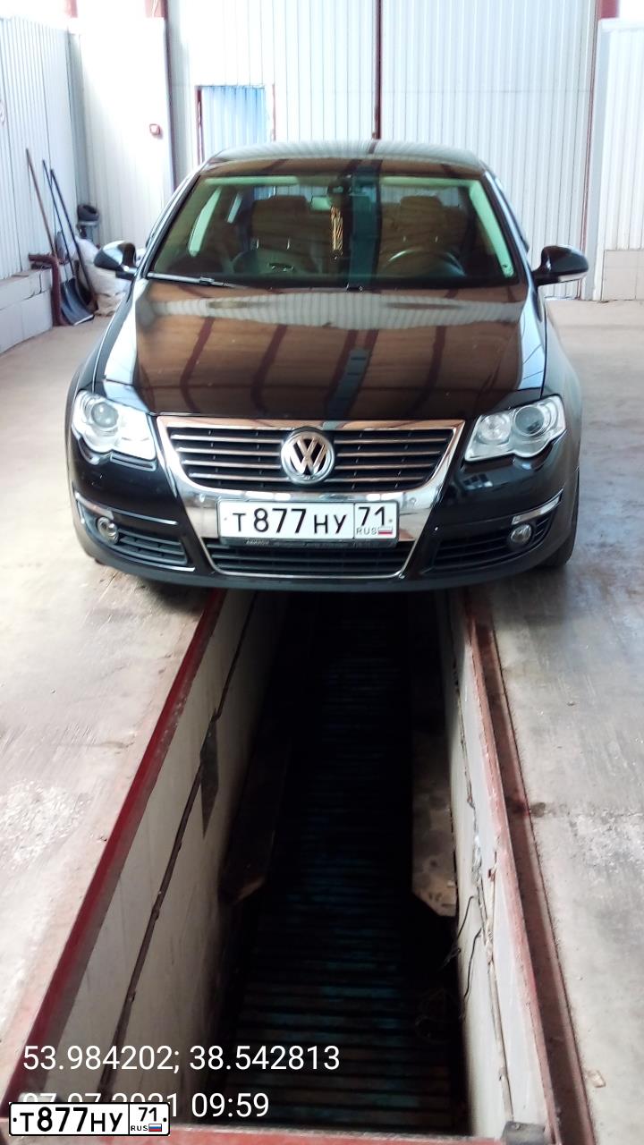 Фото автомобиля VOLKSWAGEN PASSAT, 2010 — госномер К300ОТ71. Цвет: ЧЕРНЫЙ