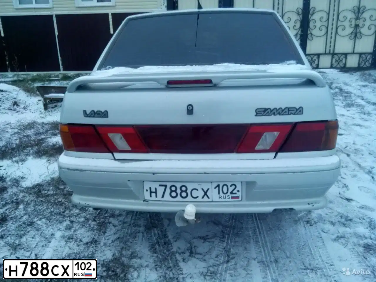 Фото автомобиля LADA 2115 SAMARA, 2005 — госномер К811ОС716. Цвет: МОЛОЧНО-БЕЛЫЙ СЕРЕБРИСТЫЙ