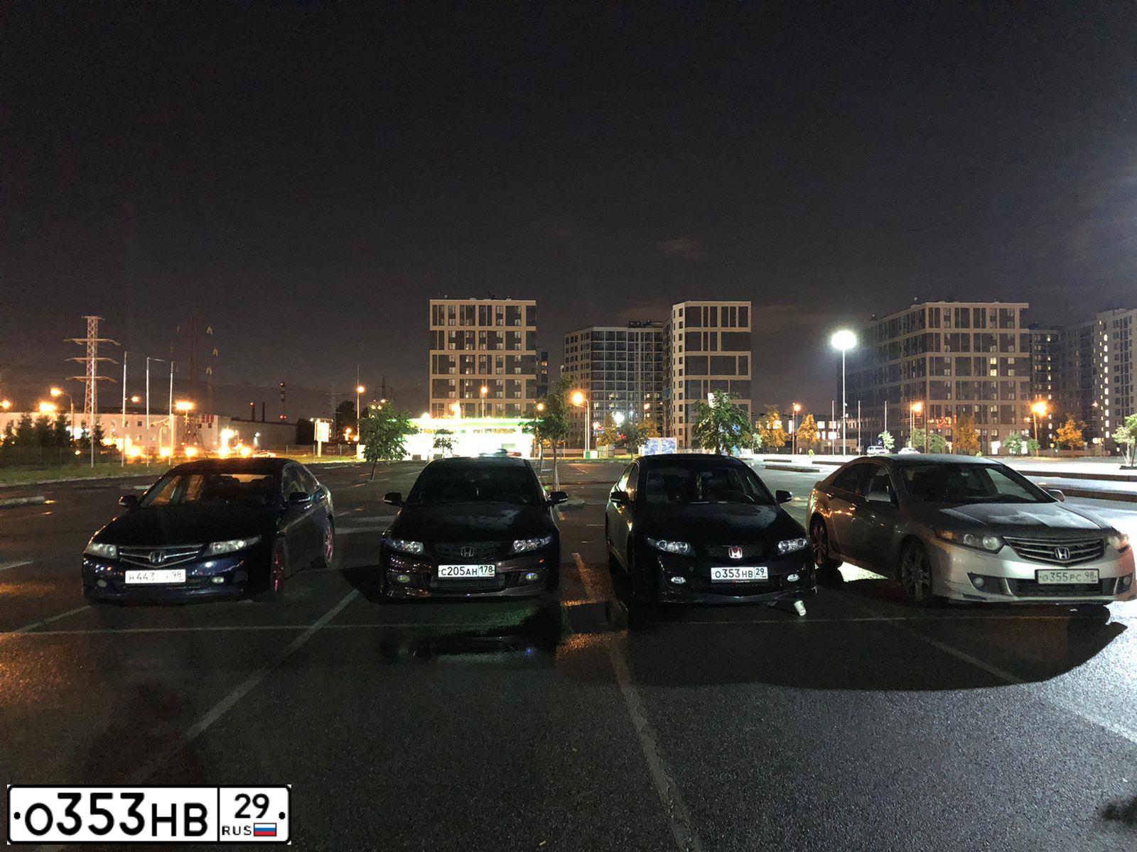 Фото автомобиля HONDA ACCORD, 2007 — госномер Р868ЕН159. Цвет: ЧЕРНЫЙ