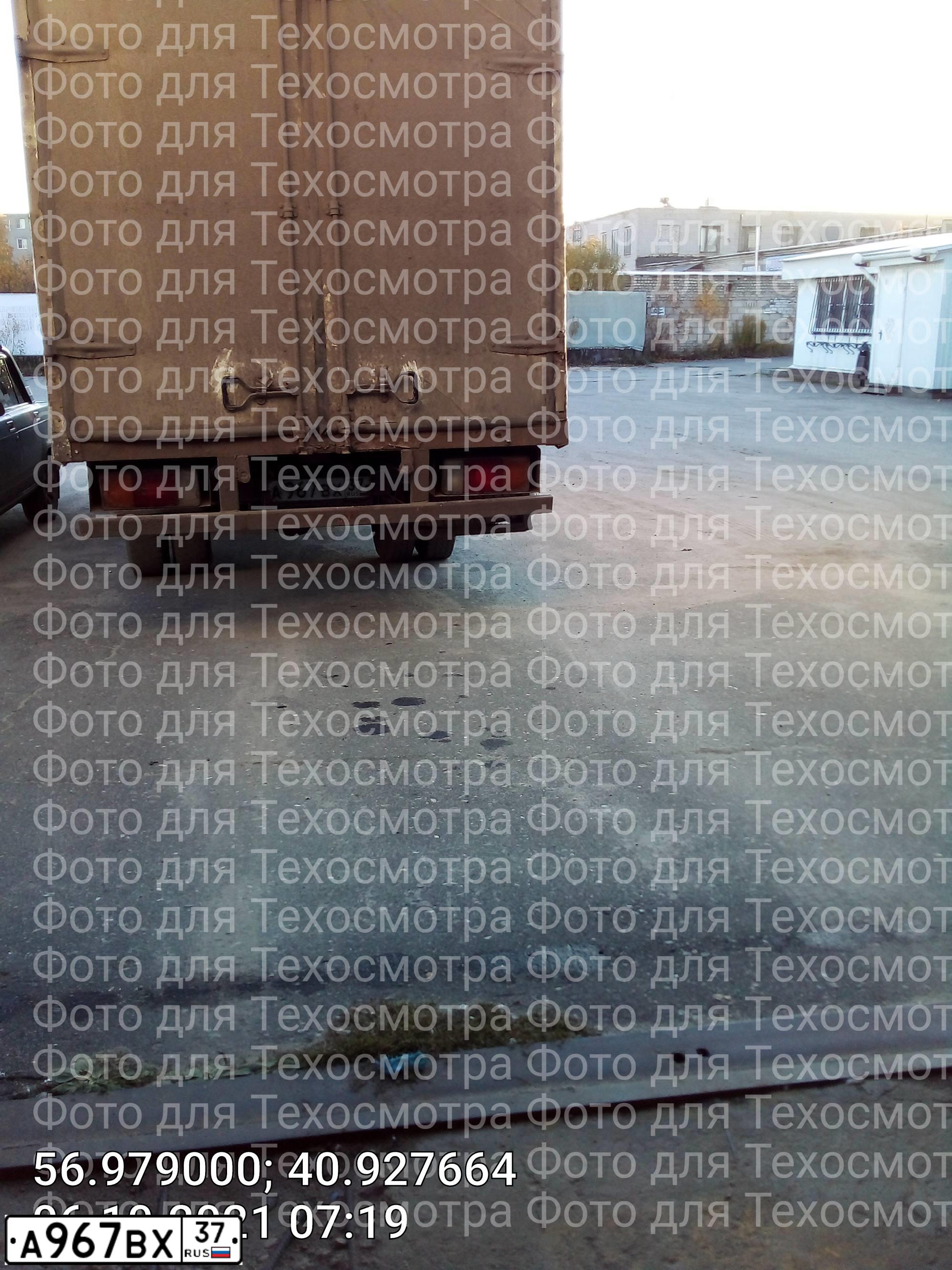 Фото автомобиля HYUNDAI MIGHTY, 2012 — госномер А967ВХ37. Цвет: Белый