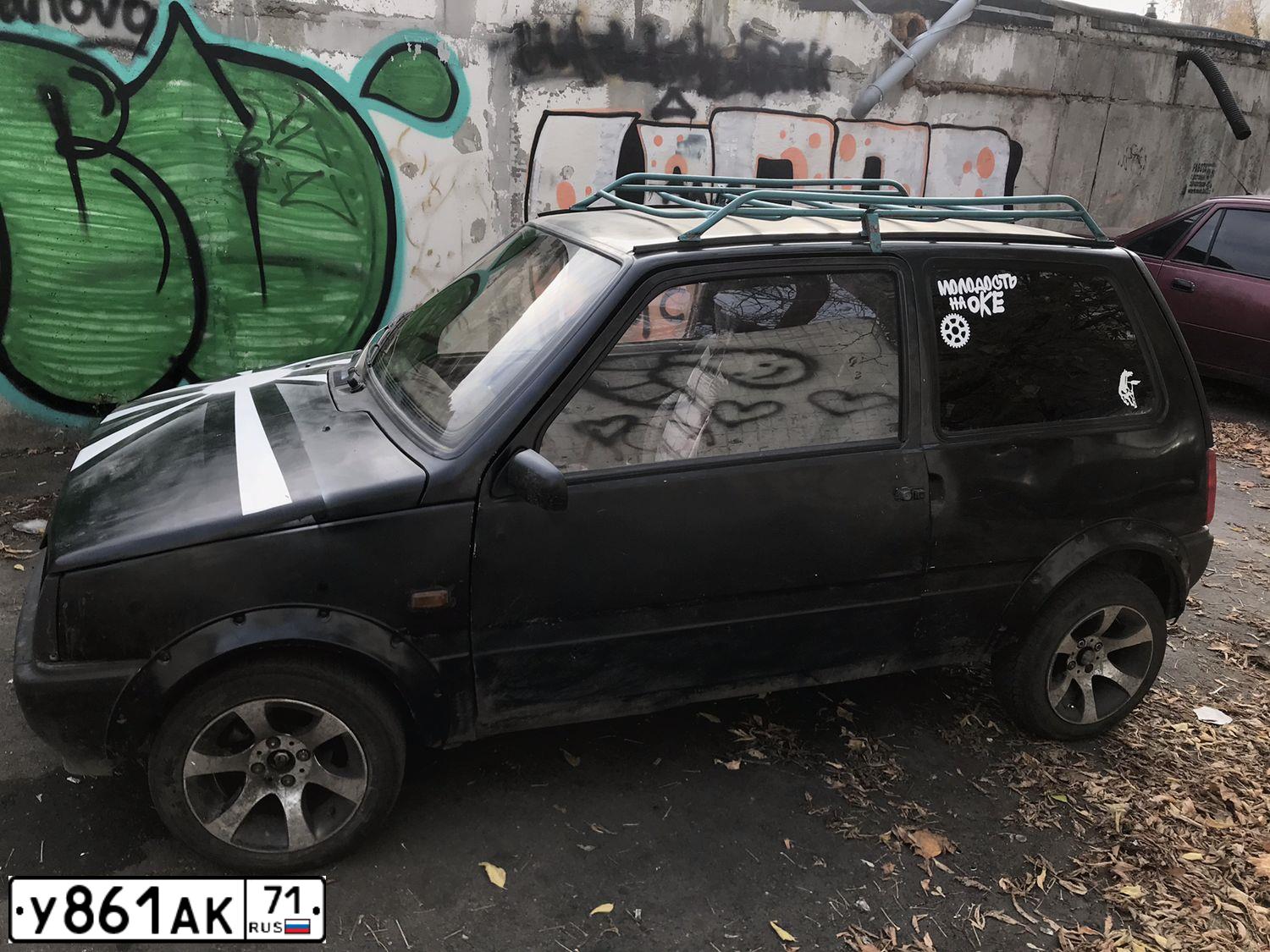 Фото автомобиля SEAZ OKA, 2003 — госномер Р078ОК71. Цвет: ЧЕРНЫЙ