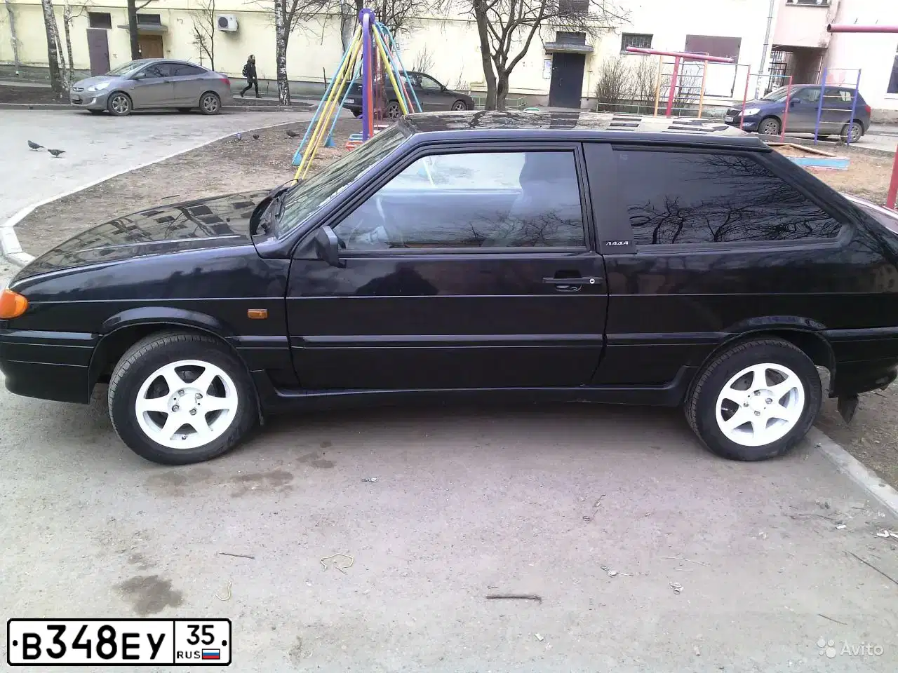 Фото автомобиля LADA 2113, 2010 — госномер О998ТВ29. Цвет: СИНЕ-ЧЕРНЫЙ
