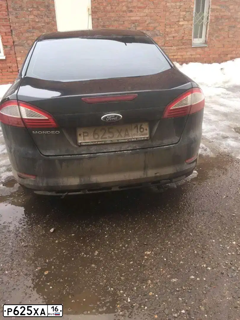 Фото автомобиля FORD MONDEO, 2007 — госномер К030ТТ763. Цвет: ЧЕРНЫЙ