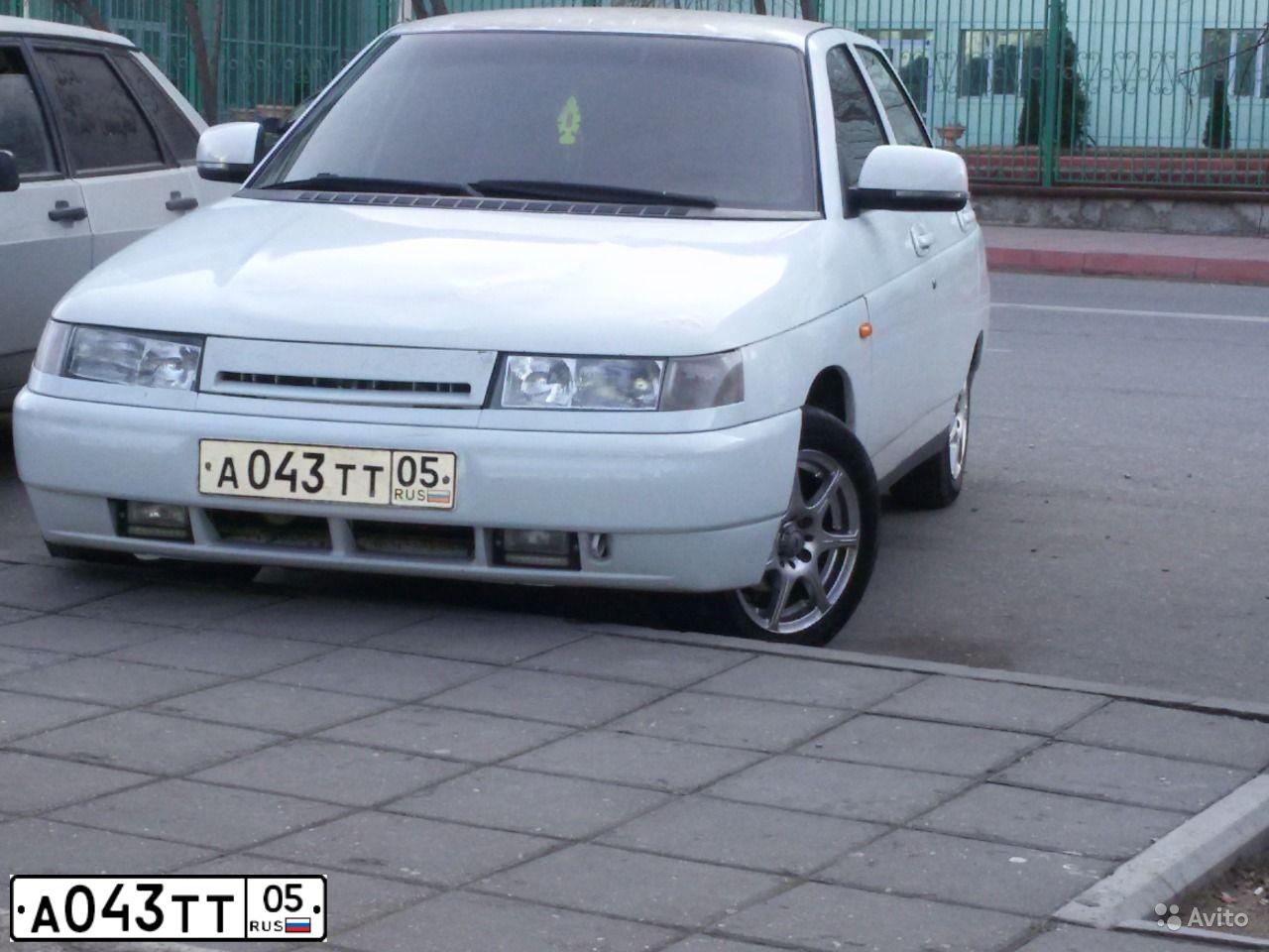 Фото автомобиля LADA 2110, 1999 — госномер А043ТТ05. Цвет: ЯРКО-БЕЛЫЙ