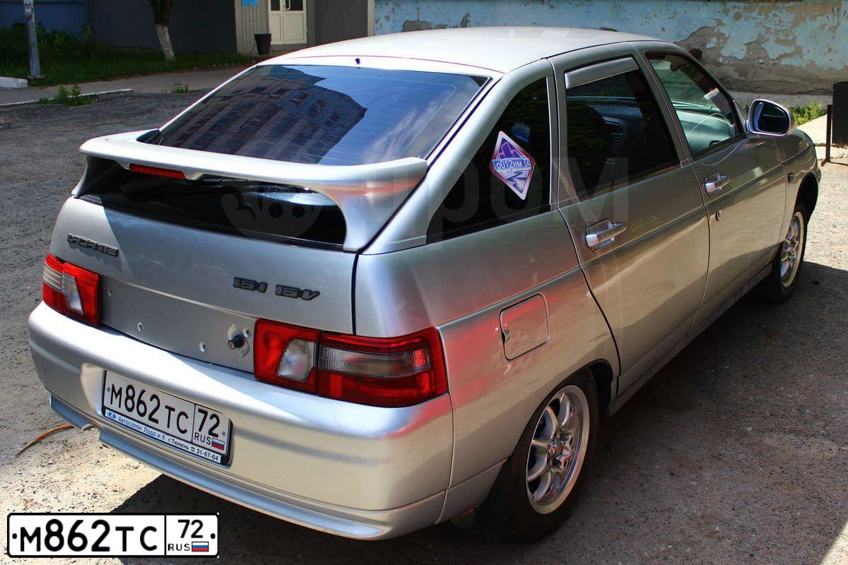 Фото автомобиля LADA 2112, 2004 — госномер М862ТС72. Цвет: СВЕТЛО-СЕРЕБРИСТЫЙ
