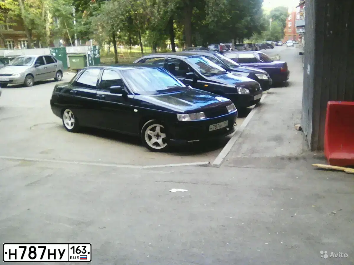 Фото автомобиля BOGDAN 2110/2111, 2010 — госномер Р666АК163. Цвет: ЧЕРНЫЙ