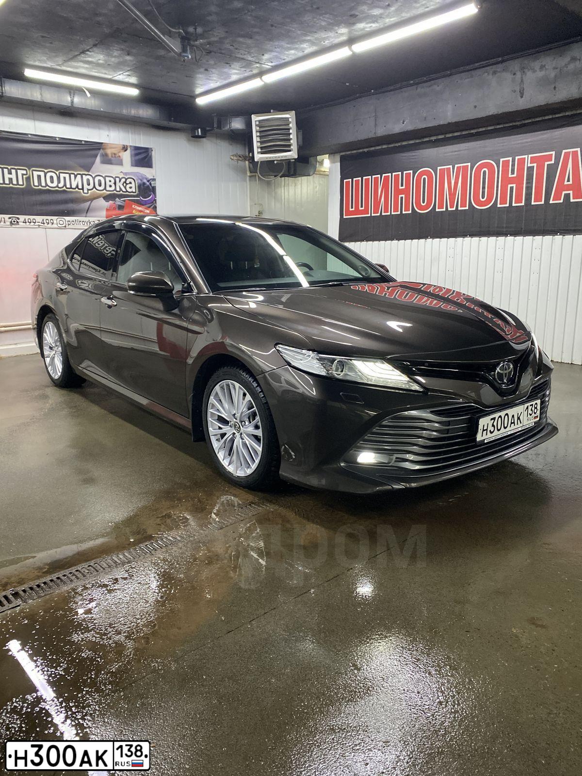 Фото автомобиля TOYOTA CAMRY, 2011 — госномер Т159ВХ138. Цвет: ЧЕРНЫЙ