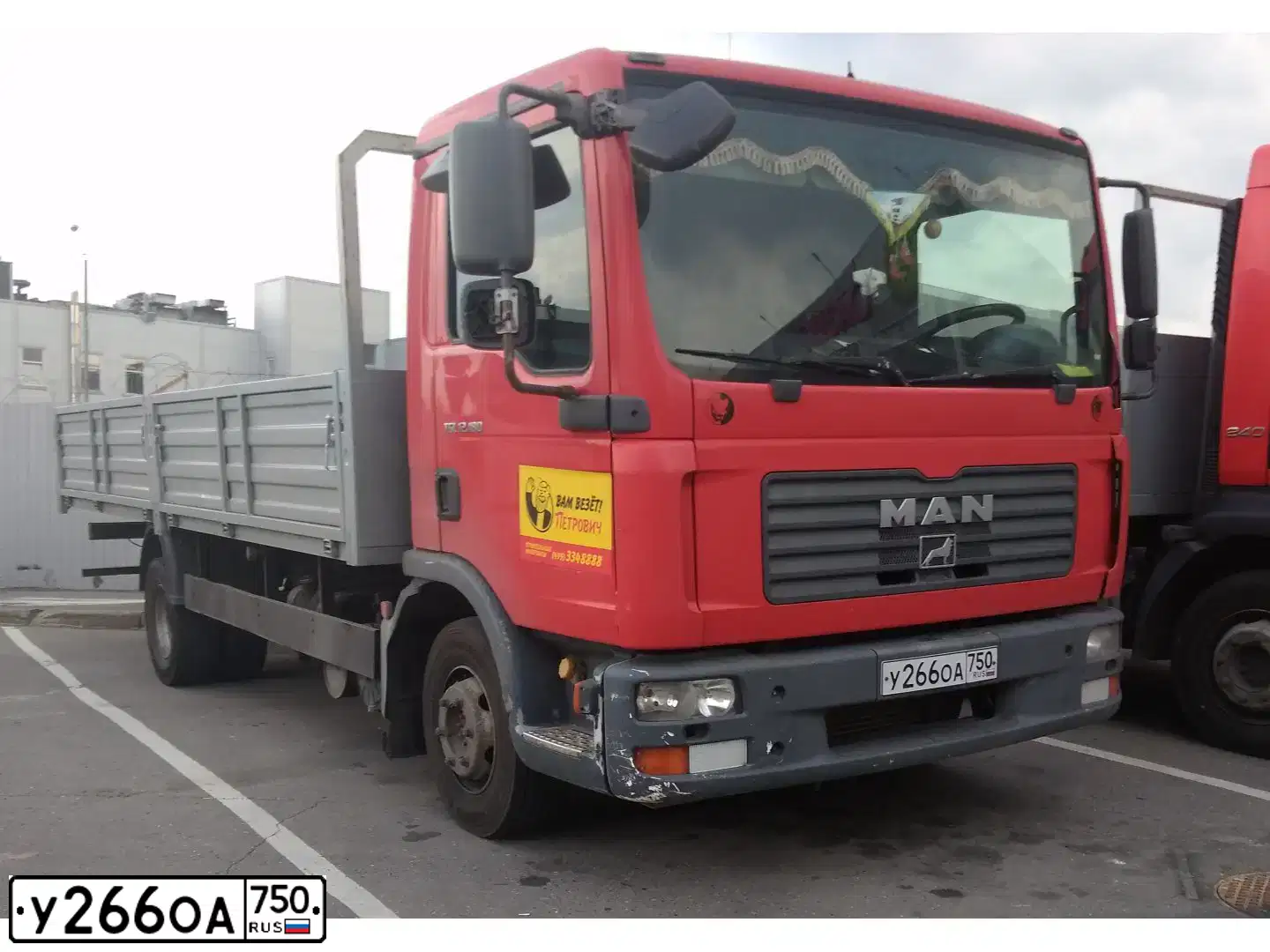 Фото автомобиля MAN TGL 12.180 4X2, 2008 — госномер К791УА797