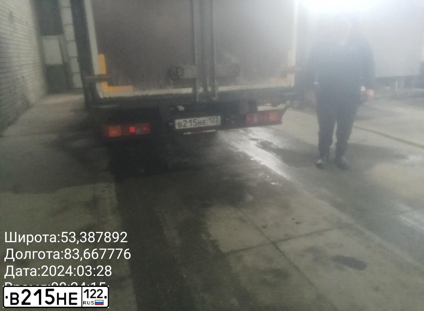 Фото автомобиля GAZ GAZEL NEXT, 2019 — госномер В215НЕ122. Цвет: Коричневый