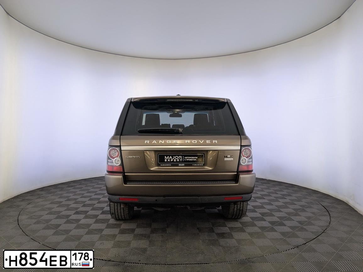 Фото автомобиля LAND ROVER RANGE ROVER SPORT, 2012 — госномер С857АТ977. Цвет: бронзовый