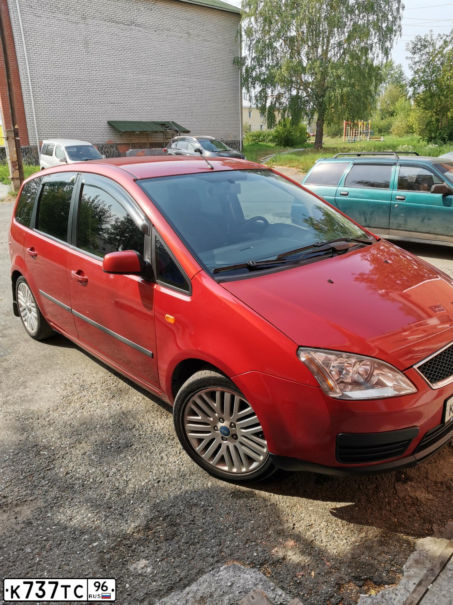 Фото автомобиля FORD FOCUS C-MAX, 2005 — госномер К737ТС96