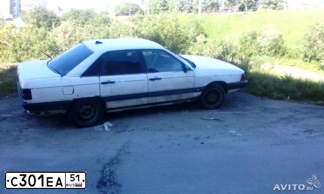 Фото автомобиля AUDI 100, 1986 — госномер С301ЕА51