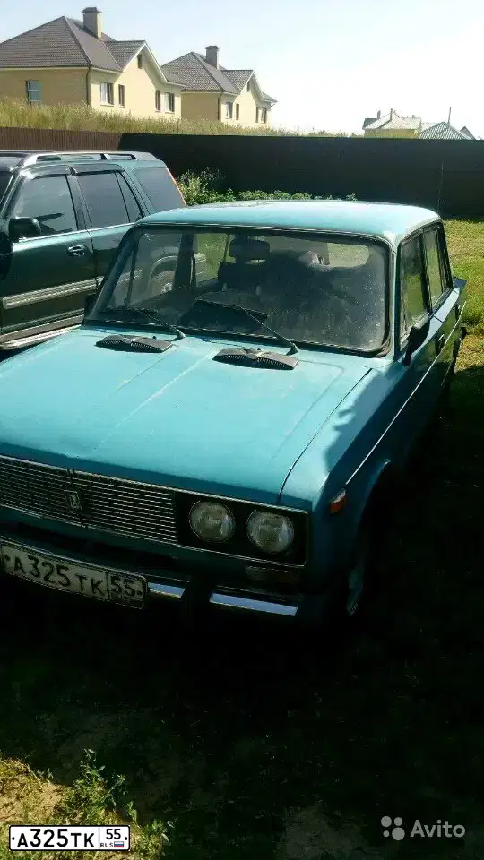 Фото автомобиля LADA 2106, 1994 — госномер А325ТК55. Цвет: голубой