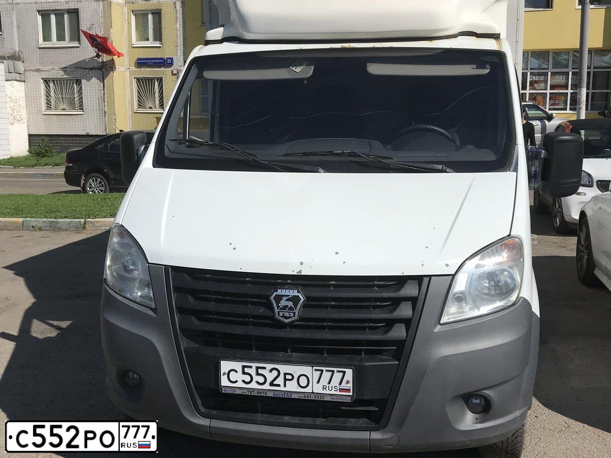 Фото автомобиля GAZ Z GAZEL NEXT, 2013 — госномер В076РР37. Цвет: Белый