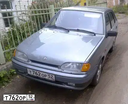 Фото автомобиля ВАЗ 21154 LADA SAMARA, 2007 — госномер У262ЕВ152. Цвет: СЕРО-ЗЕЛЕНЫЙ