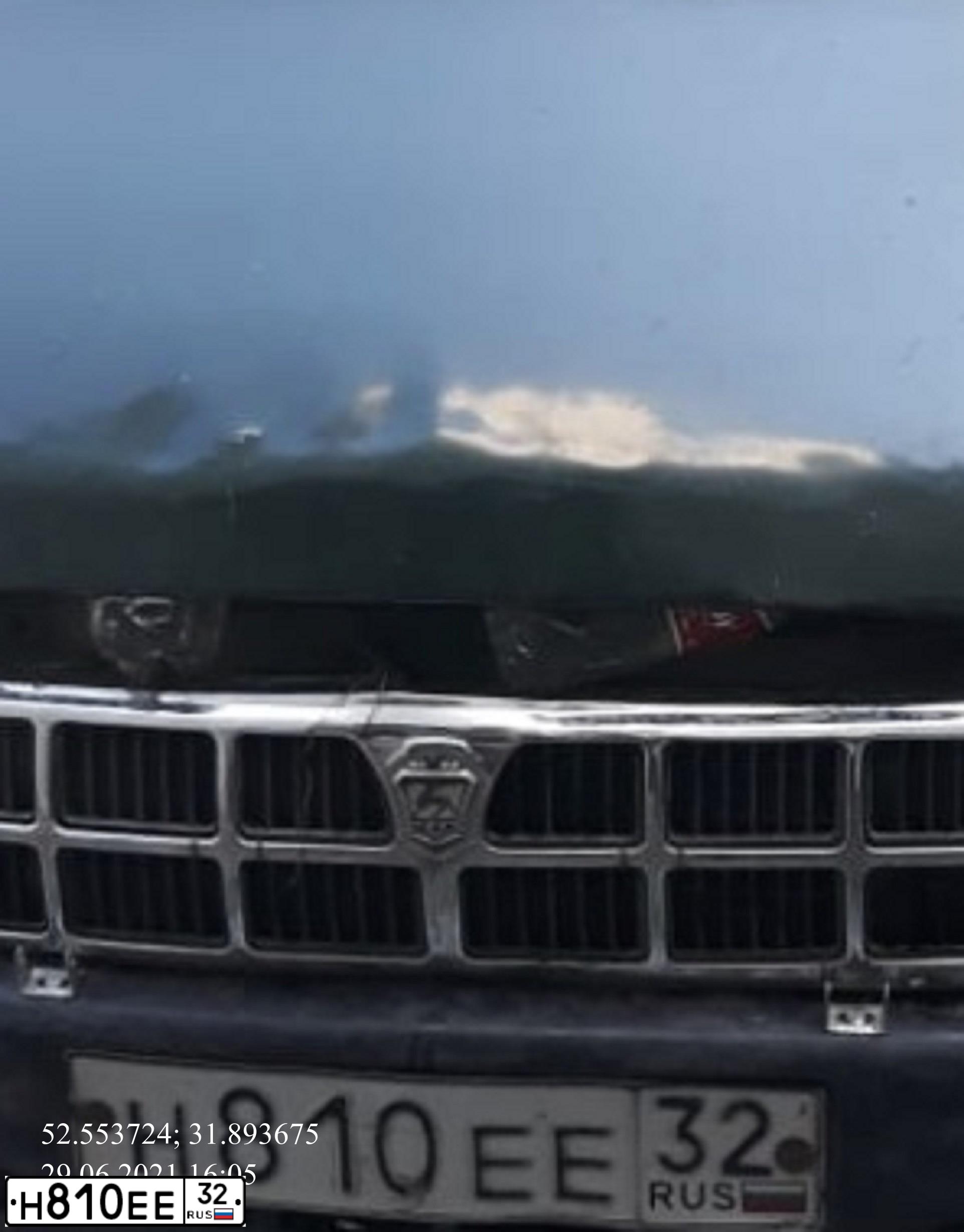 Фото автомобиля GAZ 2705 EL, 2001 — госномер Н810ЕЕ32. Цвет: ЗЕЛЕНЫЙ САД