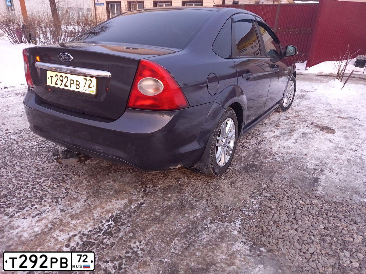 Фото автомобиля FORD FOCUS, 2008 — госномер А400ВУ172. Цвет: ТЕМНО-СЕРЫЙ
