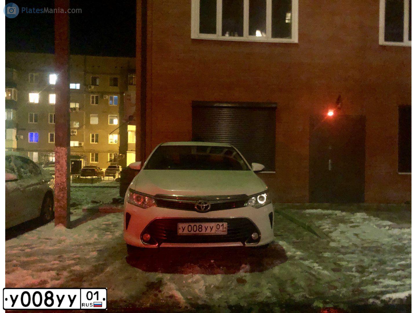 Фото автомобиля TOYOTA AVENSIS, 2007 — госномер К243КА01. Цвет: СЕРЕБРИСТЫЙ