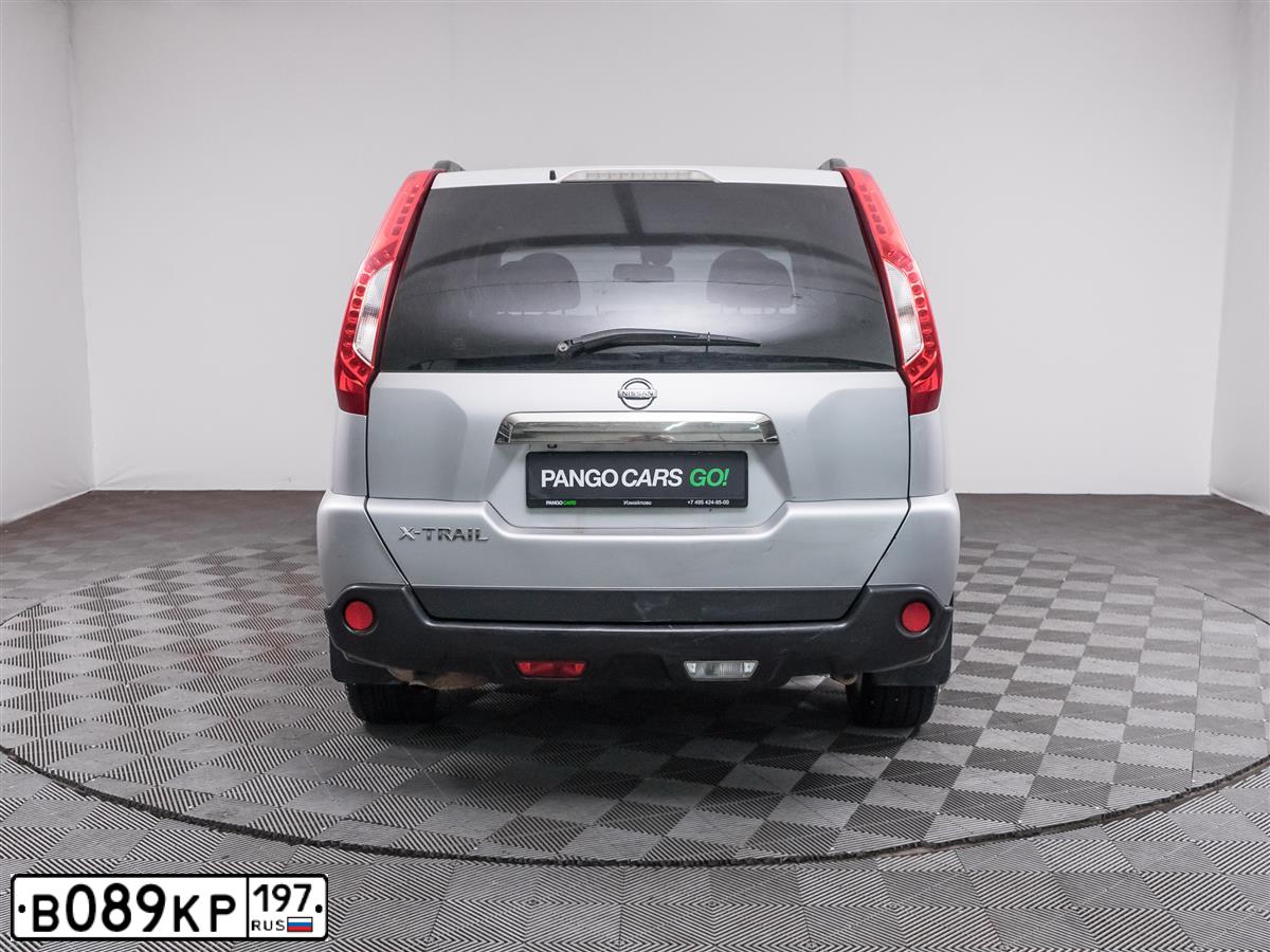 Фото автомобиля NISSAN X-TRAIL, 2011 — госномер В089КР197. Цвет: СЕРЫЙ СВЕТЛЫЙ