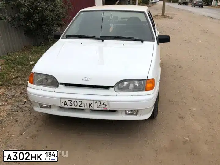 Фото автомобиля LADA 2114 SAMARA, 2013 — госномер О979АТ05. Цвет: Белый