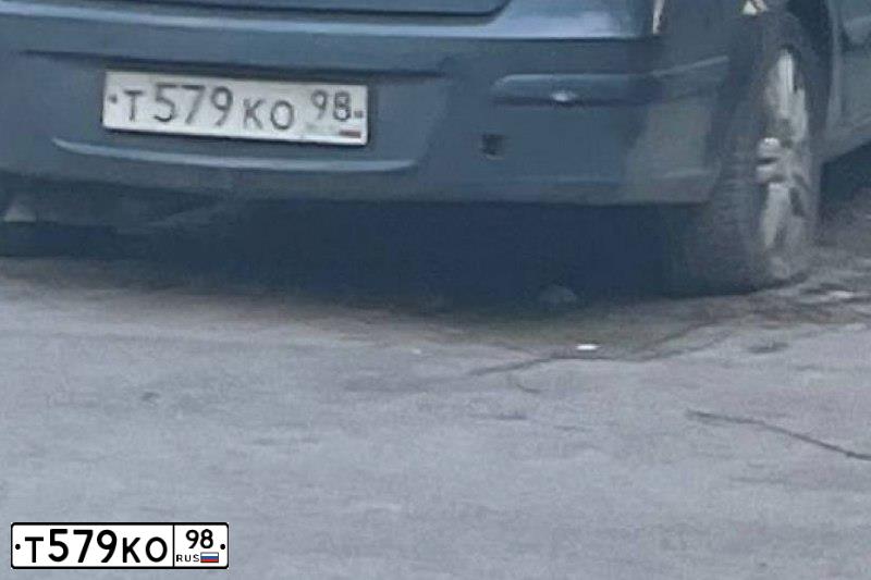 Фото автомобиля OPEL ASTRA, 2008 — госномер Т579КО98. Цвет: ТЕМНО-СЕРЫЙ