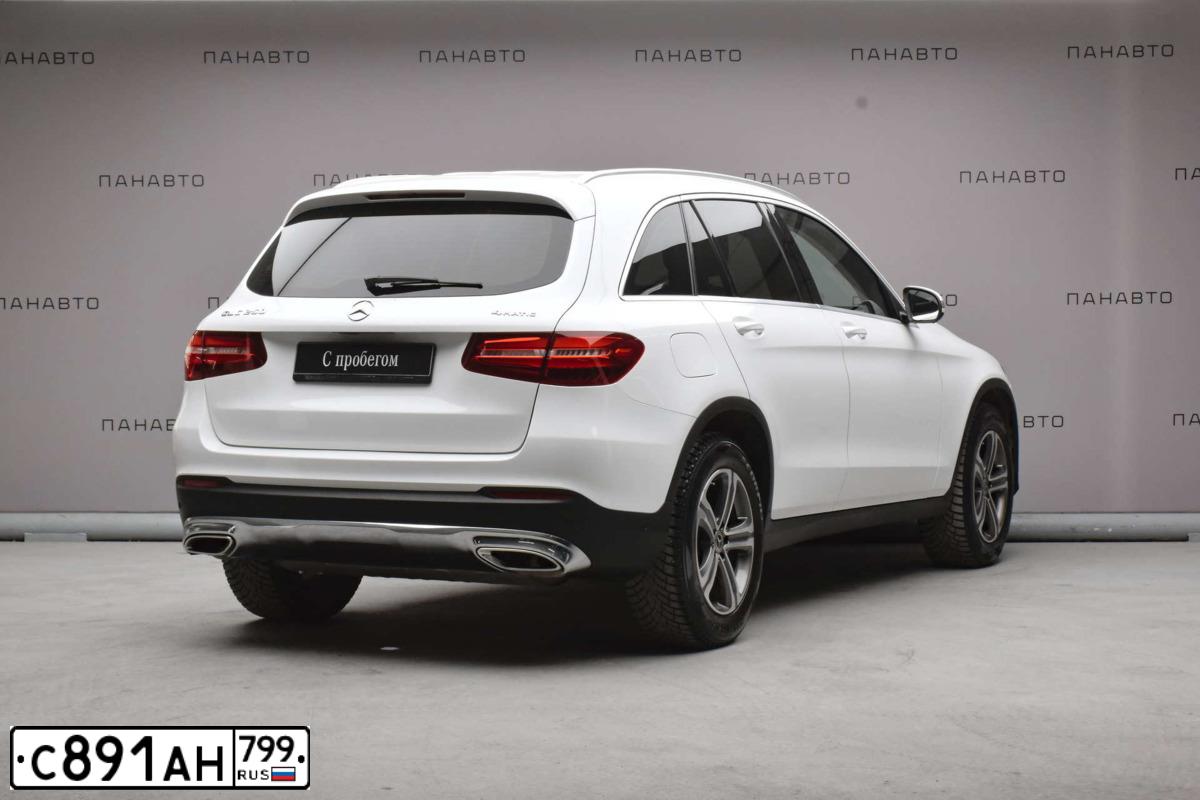 Фото автомобиля MERCEDES GLC-KLASSE, 2017 — госномер О717НК797. Цвет: Белый