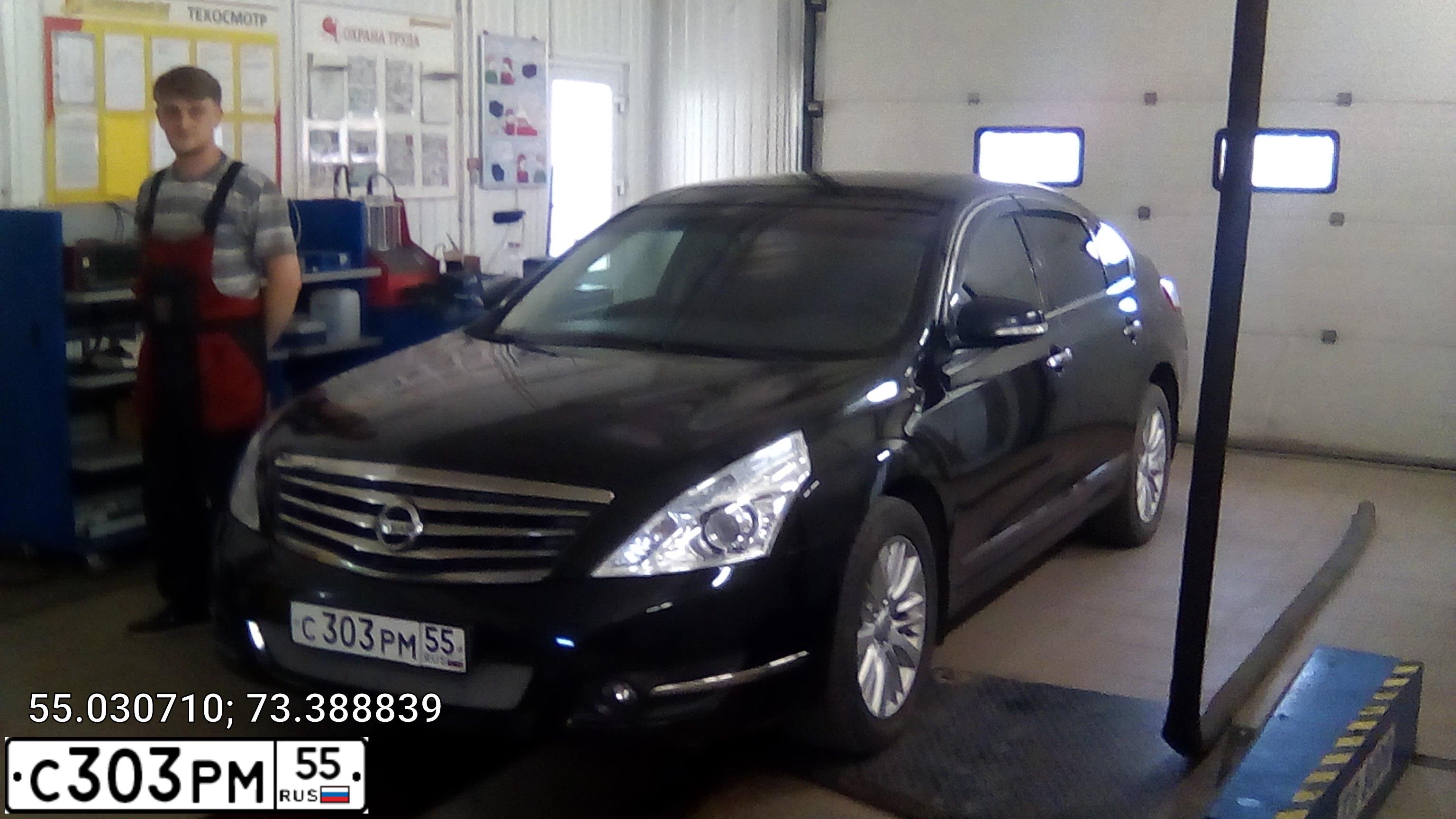 Фото автомобиля HYUNDAI I30, 2012 — госномер С303РМ55. Цвет: ЧЕРНЫЙ
