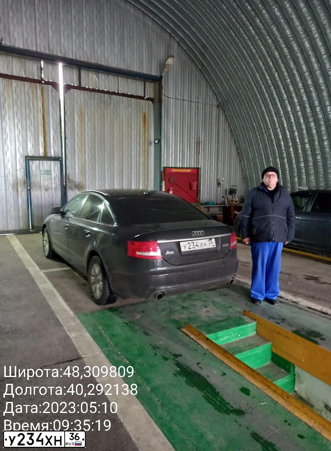 Фото автомобиля AUDI A6, 2007 — госномер М035ЕК181. Цвет: ЧЕРНЫЙ