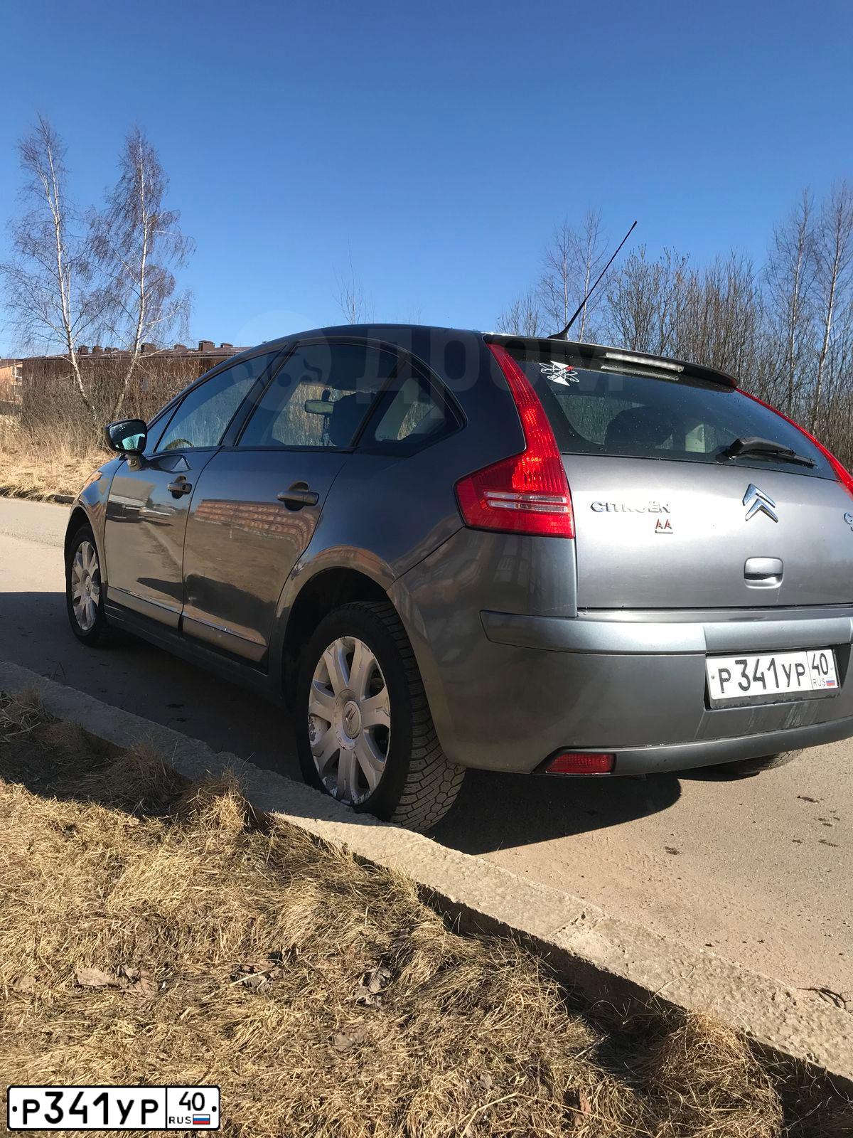 Фото автомобиля CITROEN C4, 2010 — госномер С841НУ03. Цвет: ТЕМНО-СЕРЫЙ