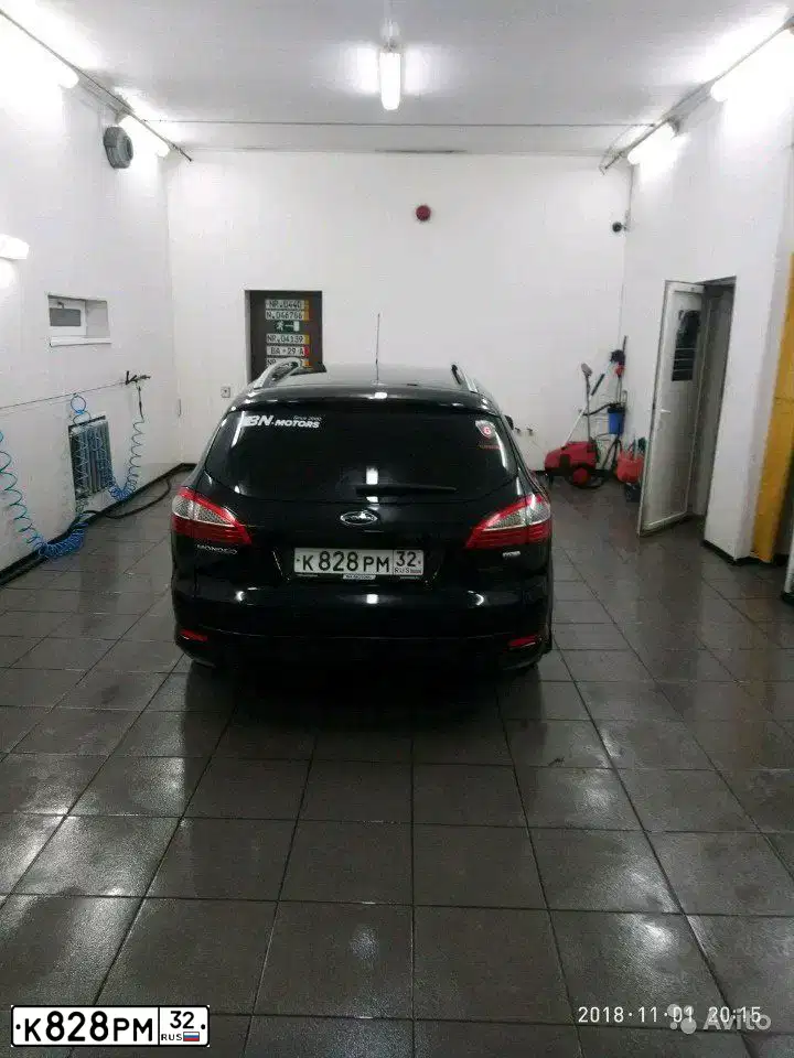 Фото автомобиля FORD MONDEO, 2008 — госномер А132ВУ57. Цвет: ЧЕРНЫЙ