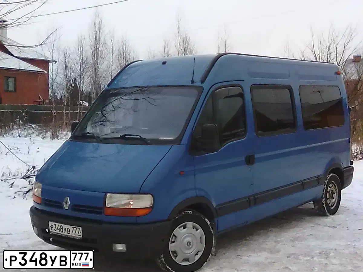 Фото автомобиля RENAULT MASTER, 2003 — госномер О553МТ797
