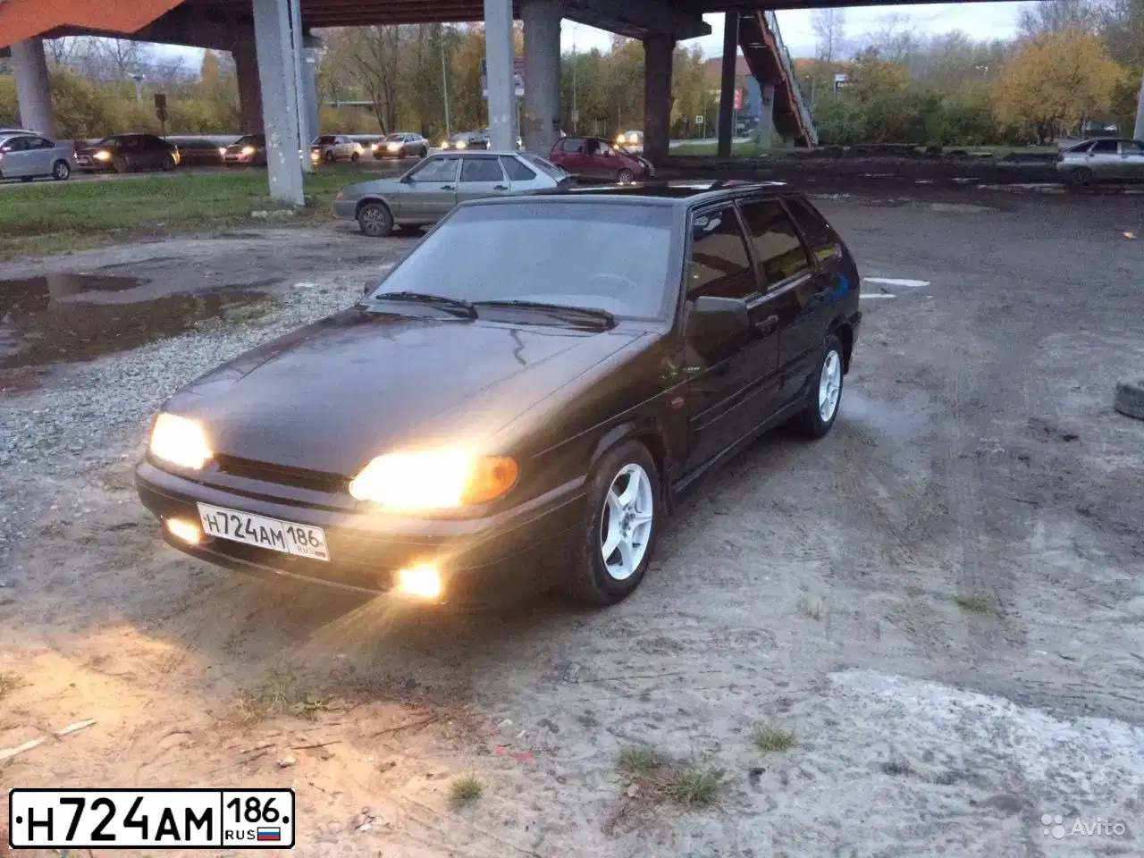 Фото автомобиля LADA 2114 SAMARA, 2007 — госномер Х705РХ72. Цвет: ГРАФИТОВЫЙ МЕТАЛЛИК